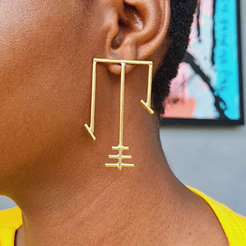 Abarings boucles d'oreilles Equilibre