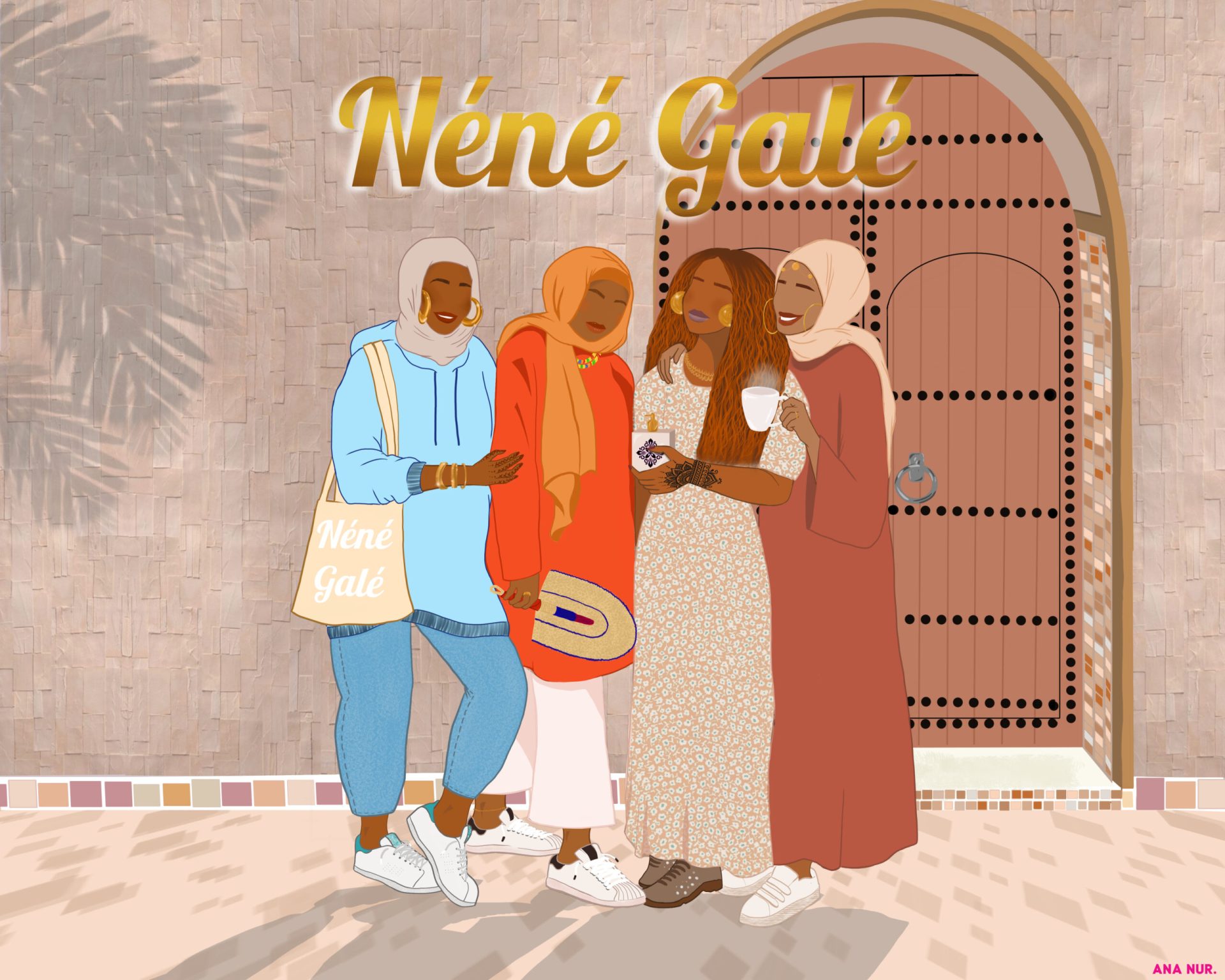 Néné Galé illustration