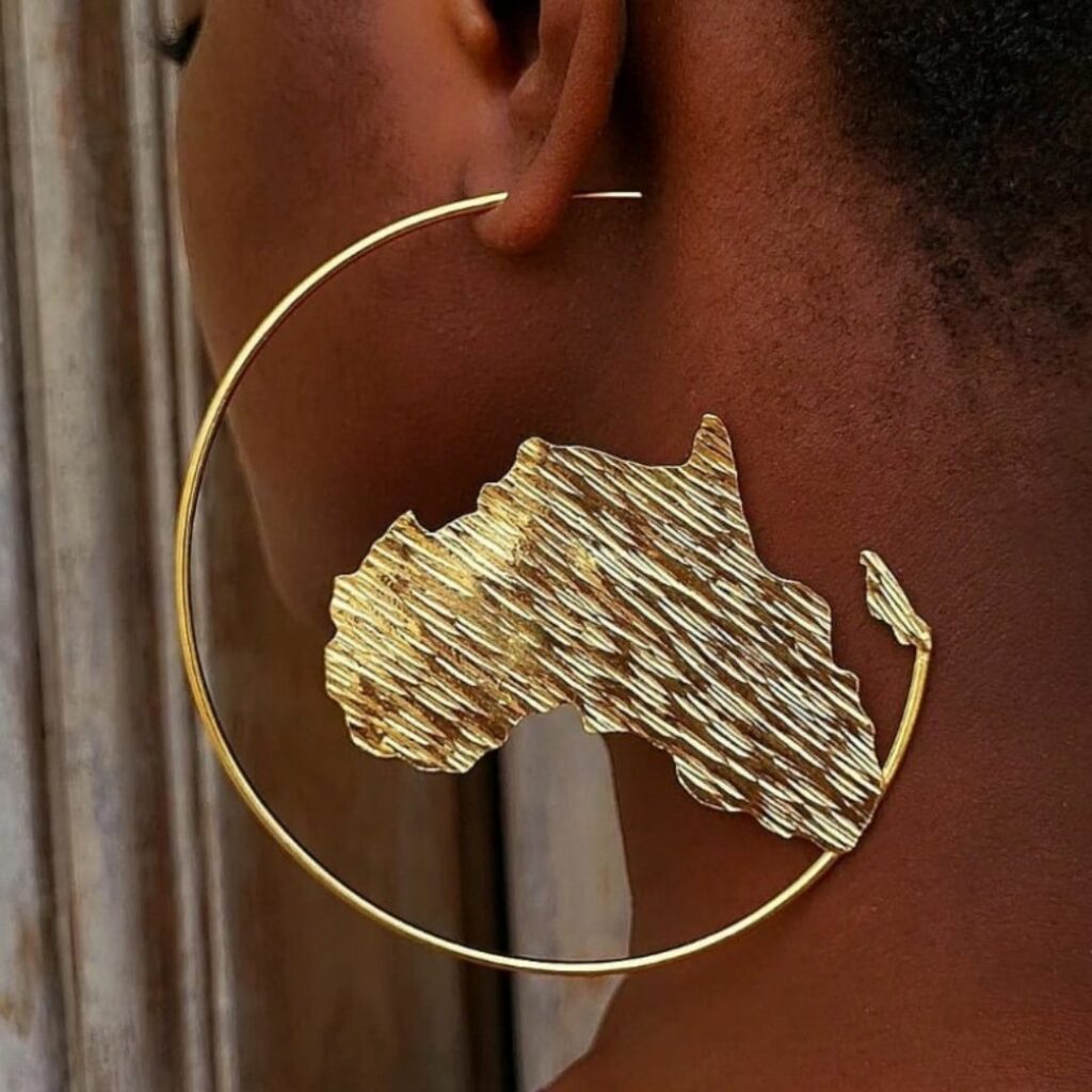 boucles d'oreille Mother marbrées Abarings