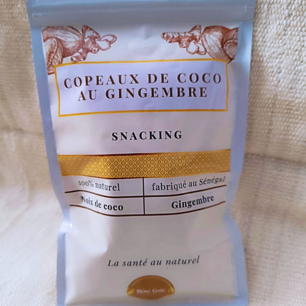 copeaux de coco au gingembre Néné Galé