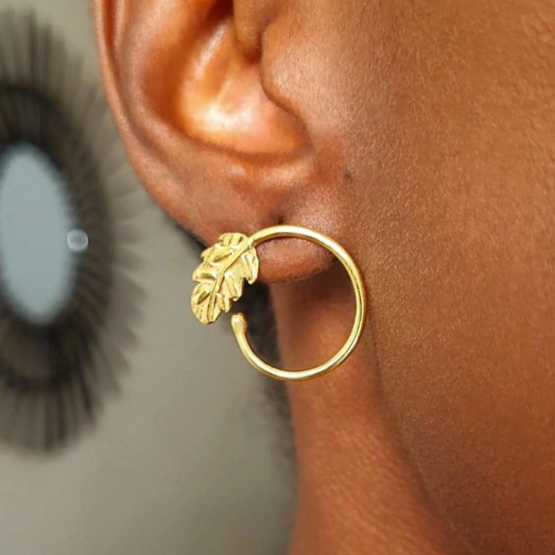 Boucles d’oreilles Mint bronze Abarings