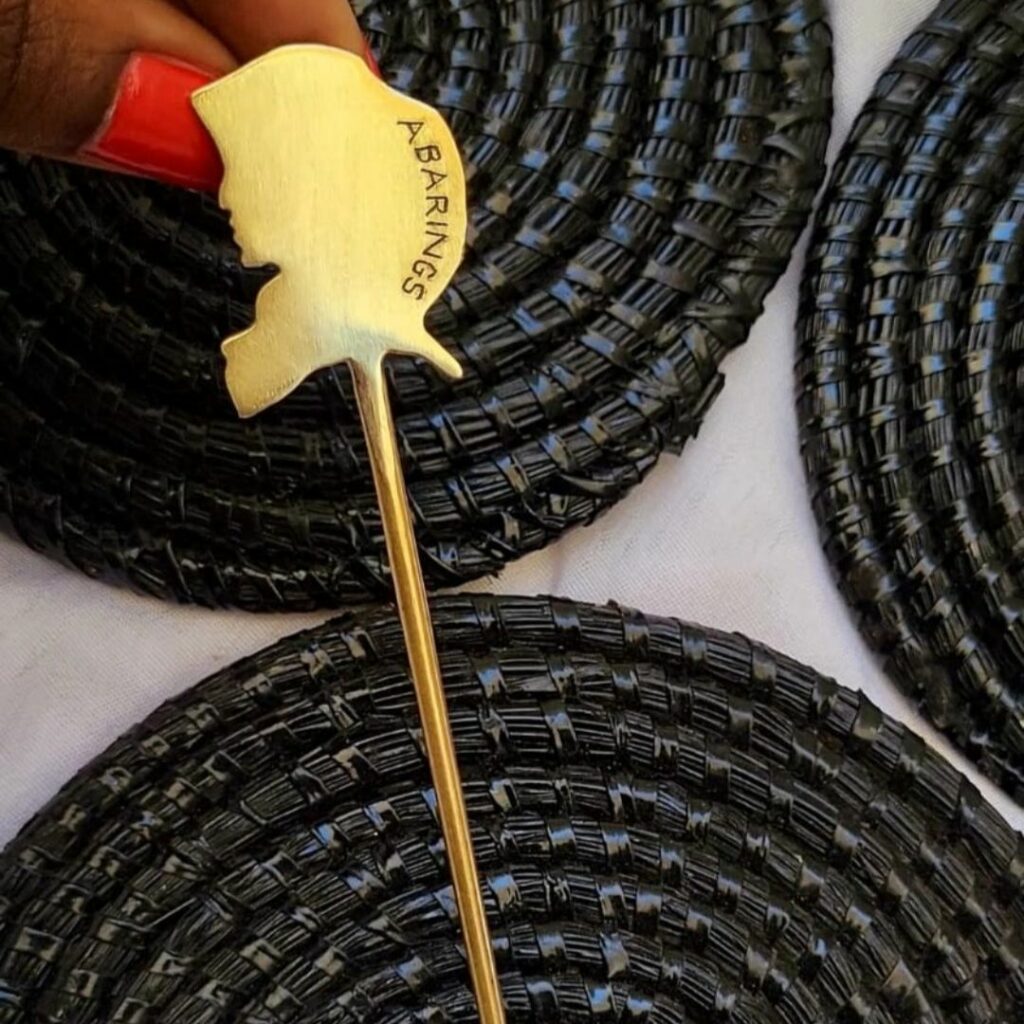 Rabe accessoire cheveux femme voilée Abarings