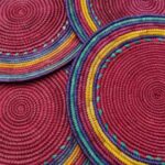 tressage multicolore du Bénin