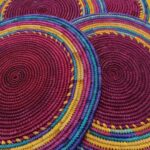 tressage multicolore du Bénin