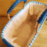 Panier recyclé du Maroc Atelier Jarama