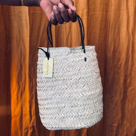 sac en fibre de palmier Atelier Jarama