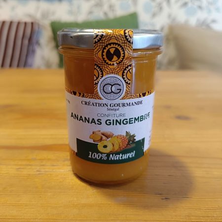 Confiture ananas gingembre Senea Food