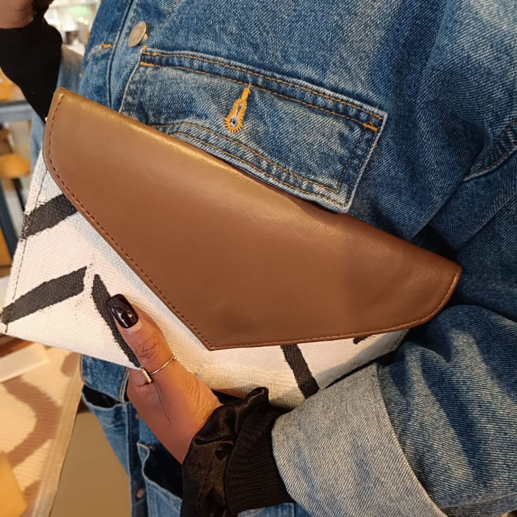 Pochette bogolan Sénoufo Atelier Jarama